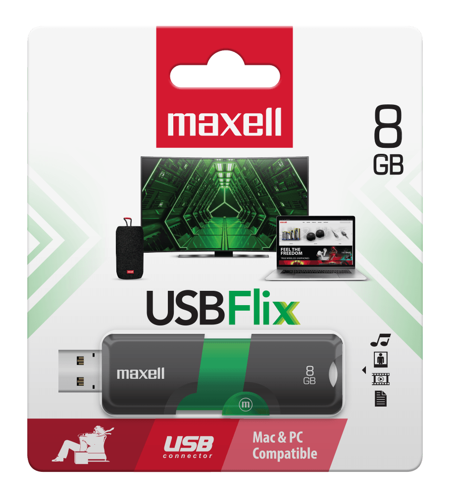 MEMORIA USB MAXELL 8GB 