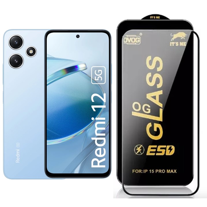 VIDRIO TEMPLADO PREMIUM REDMI 12