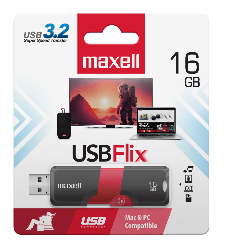 MEMORIA USB MAXELL 16GB