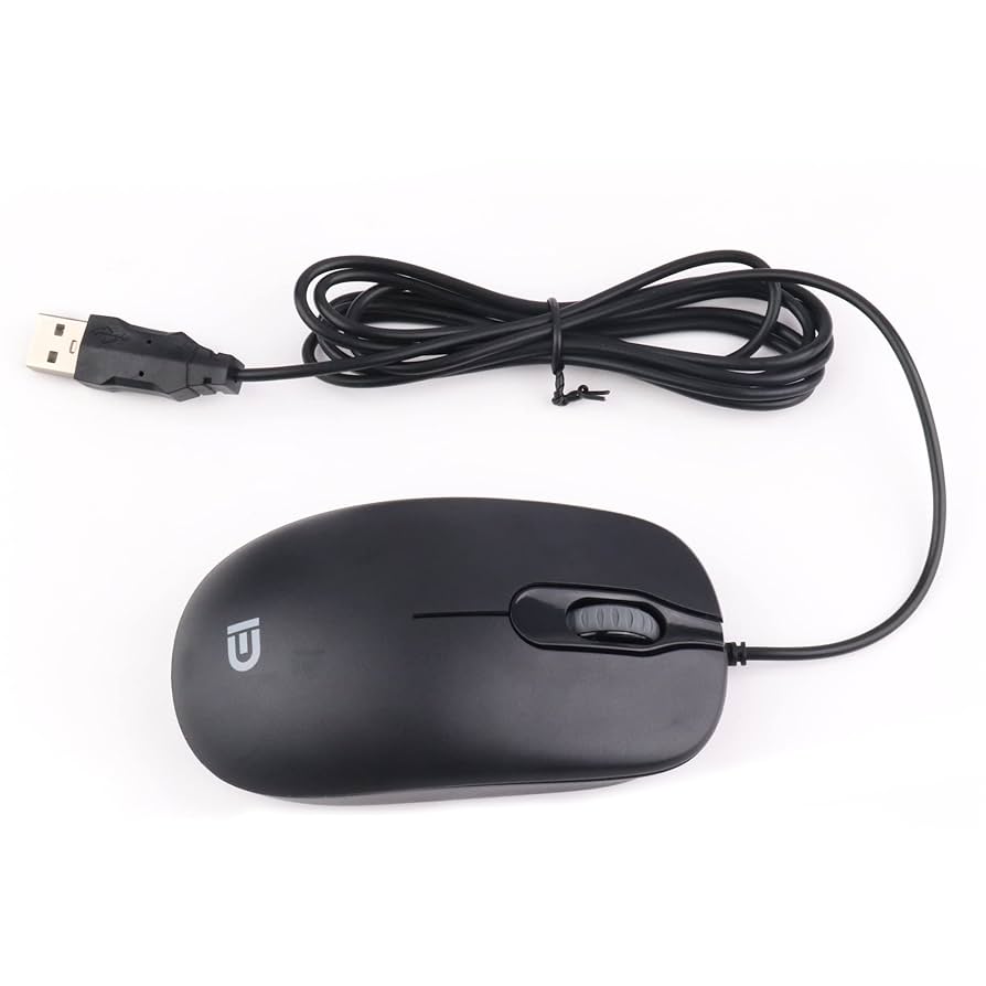 MOUSE OPTICO CABLE 2.4G ALAMBRICO