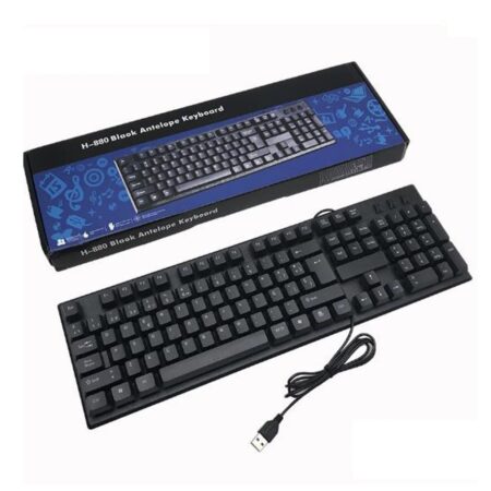 TECLADO CON CABLE TJ818